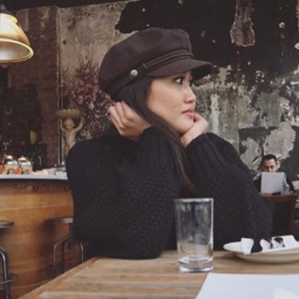 Brown Brixton fiddler fisherman hat